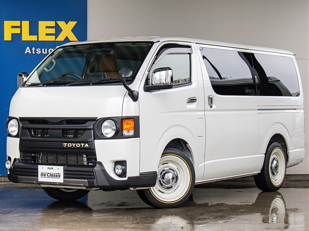 R3年式　ハイエースバン　S-GL　ディーゼル2WD　Reclassic丸目　大画面ナビ搭載車両！