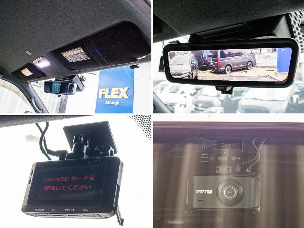 メーカーオプションのデジタルインナーミラーが搭載されてます！