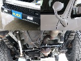 ショックアブソーバーも純正から変わってます！