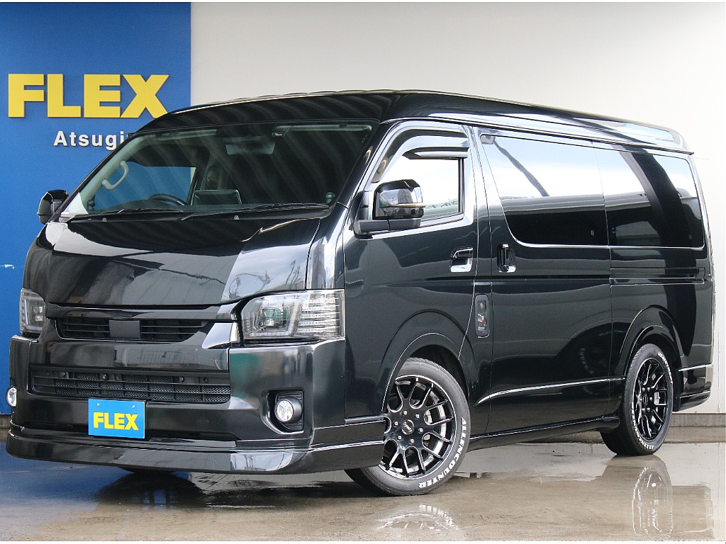 R4年式　ハイエースワゴン　GL　ガソリン2WD　足回りカスタム　内装架装　BIG-Xナビ！