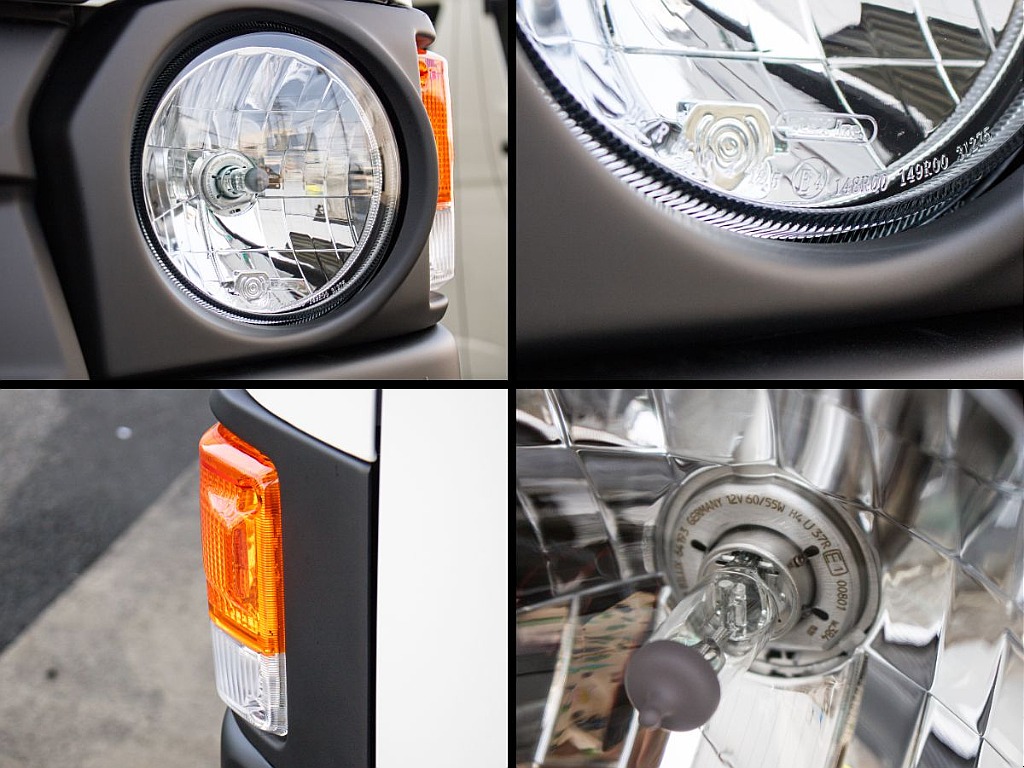 ハロゲンのヘッドライトになりますが、LEDバルブの交換なども可能です！
