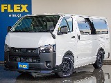新車　ハイエースバン　DX　ディーゼル4WD　ローダウン仕様　バットフェイスチェンジ！