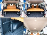 オリジナルベッドキットtype2をシートカバーと同じ生地で装備してます！