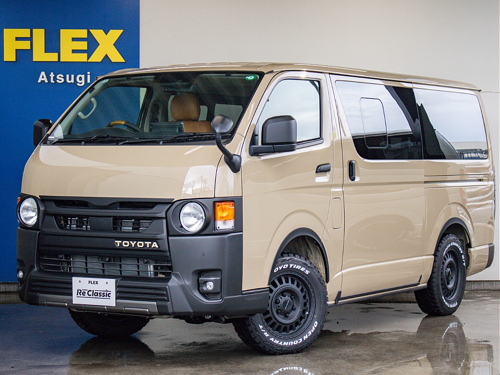 R7年式　ハイエースバン　S-GL　アースカラーパッケージ　ディーゼル4WD　Reclassicキット（丸目）カスタム！
