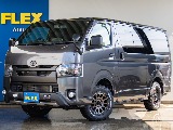 R2年式　ハイエースバン　S-GL　ダークプライムⅡ　ディーゼル4WD　グレーメタリック！BIG-Xナビ！