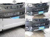 メッキ部分をすべてマッドブラック塗装してます！