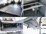 高さ調整可能なベッドキットが装備されてます！