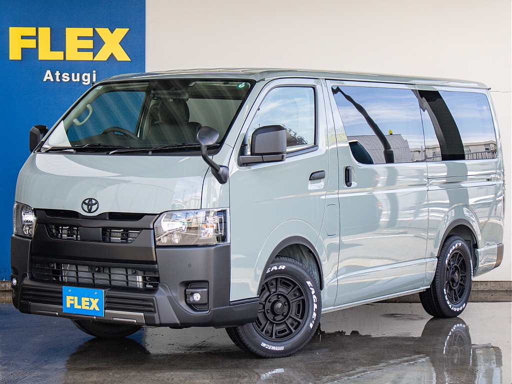 R7年式　ハイエースバン　S-GL　アースカラーパッケージ　ガソリン2WD　ブラックエディションパッケージ！