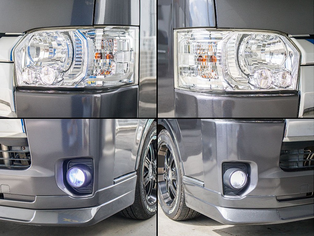 LEDヘッドライトが装備されてます！