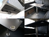 取り外しが簡単なセンターテーブルも装備してます！