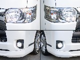 LEDヘッドライトは夜間でも視界を明るく照らしてくれます！