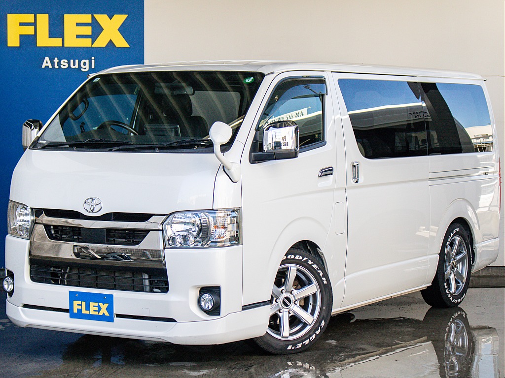 R2年式　ハイエースバン　2.0L　スーパーGL　ダークプライムⅡ　ガソリン2WD　社外カスタム多数装備！