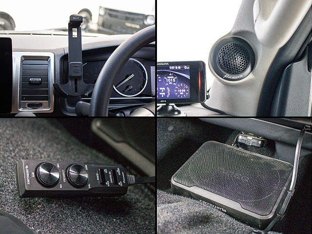 フロントスピーカー装備しております！