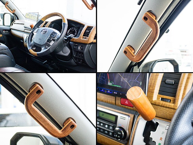 運転席周りなどおしゃれに仕上がってます！