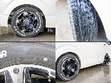 オリジナルDelf03アルミホイールにナスカータイヤ17インチ装備してます！