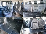 ４列目にはオリジナルのゼロワゴンベッド装備してます！