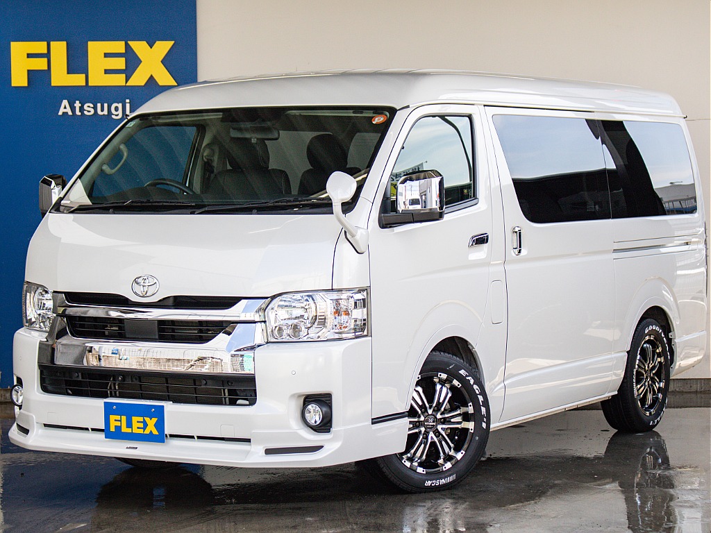 R3年式　ハイエースワゴン　GL　2.7L　ガソリン2WD　カスタムパーツ多数装備！