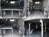 UIビークル製のベッドキット装備！跳ね上げ、高さ調節可能です！