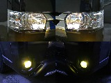 LEDヘッドライトにフォグライトもLEDになってます！