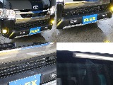 オフロード感のあるバンパーガードが装備されてます！