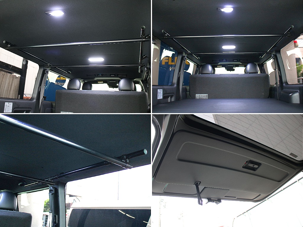ルームライトもLEDになってますので車内でも明るく照らしてくれます！
