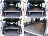 オリジナルのベッドキットType2装備してます！4分割タイプなので取り外して大きな荷物も積載可能に！