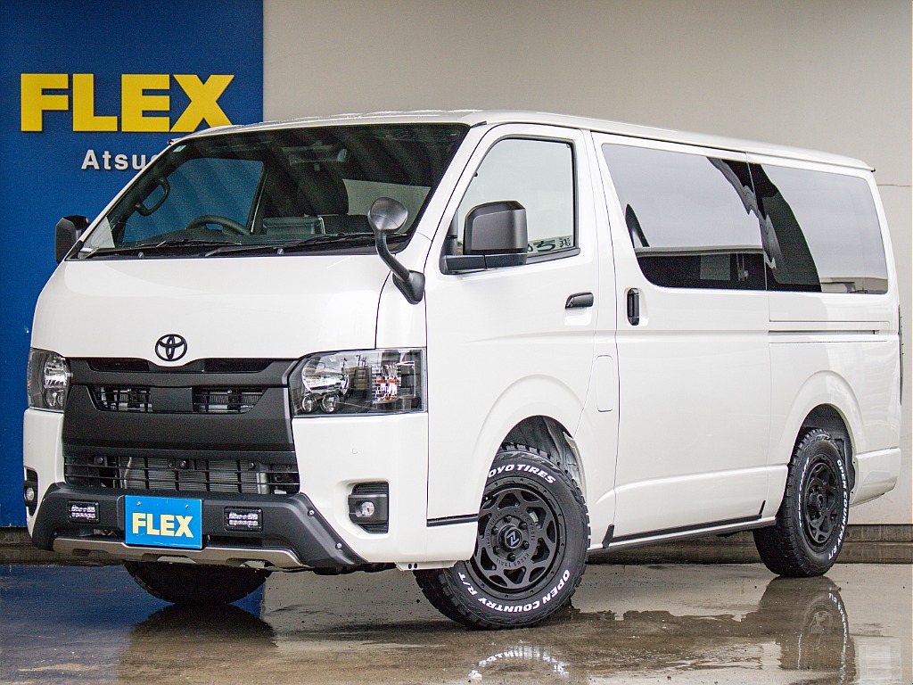 R7年式　ハイエースバン　S-GL　ダークプライムⅡ　2.0L　ガソリン2WD　オフロードカスタム！