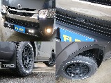 TRD製のパーツなど外装もこだわった1台に完成してます！