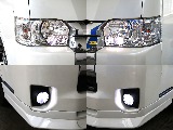 LEDヘッドライトにフォグランプも社外LEDになってます！