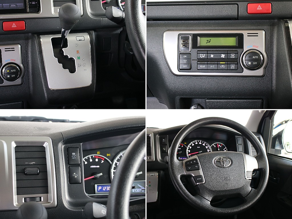 運転席の操作部分になります！