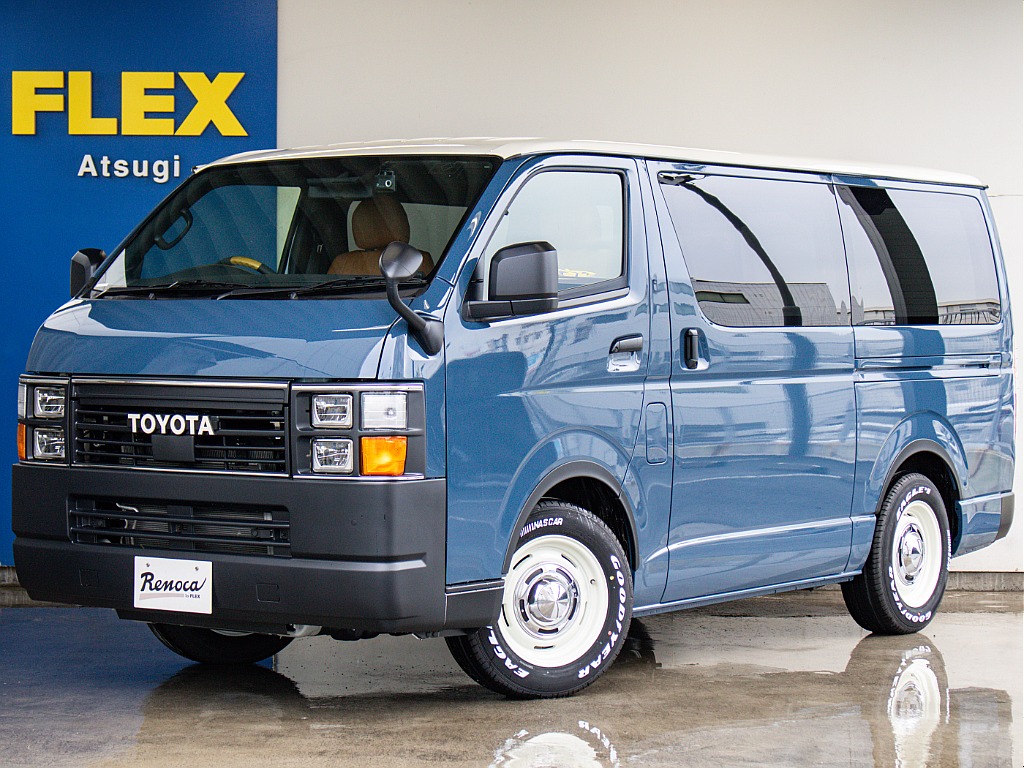 R5年式　ハイエースバン　S-GL　ダークプライムⅡ　2.0L　ガソリン2WD　リノカコーストライン角目四灯！オールペイント車両！
