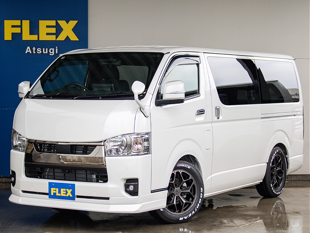R7年式　ハイエースバン　S-GL　ダークプライムⅡ　ガソリン2WD　カスタム盛沢山車両！