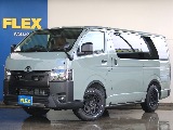R7年式　ハイエースバン　S-GL　ガソリン2WD　アースカラーパッケージ　アーバンカーキ　ブラックエディションカスタム！