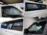 トヨタ純正のドアバイザー装備してます！