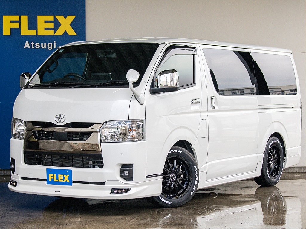 R6年式　ハイエースバン　S-GL　ダークプライムⅡ　2.8L　ディーゼル2WD　モデリスタフルエアロ搭載！