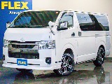 R5年式　ハイエースバン　スーパーGL　ダークプライムⅡ　高年式低走行のディーゼル4WD！新品カスタムとメーカーオプション多数装備！