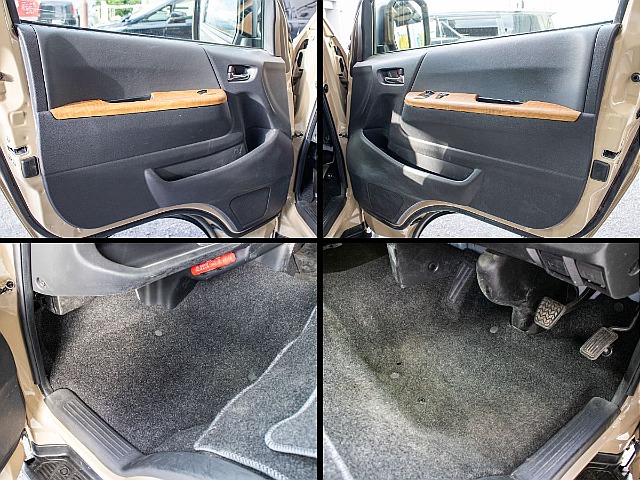 運転席、助手席の足元のお写真になります！