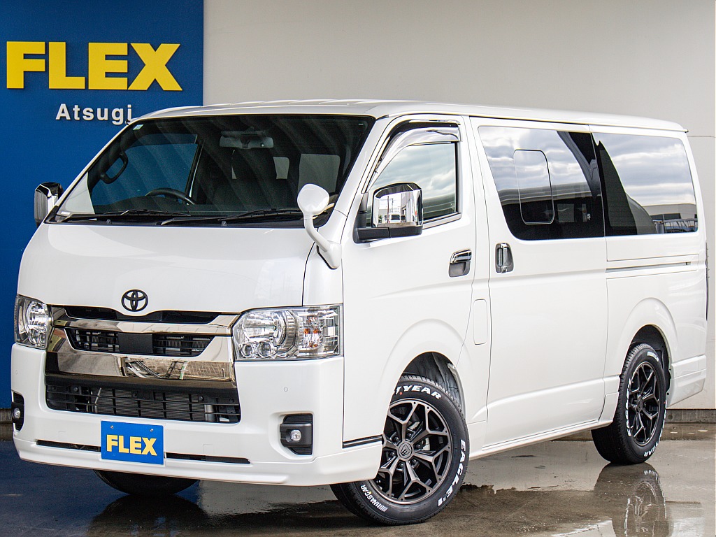 R5年式　ハイエースバン　S-GL　ダークプライムⅡ　2.8L　ディーゼル2WD　TRDフルエアロ搭載！