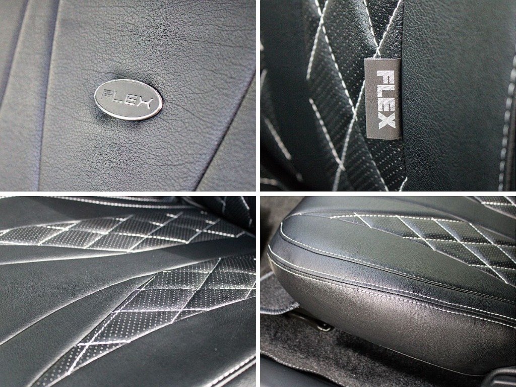 高級感溢れるオリジナルのシートカバーを装備しております！