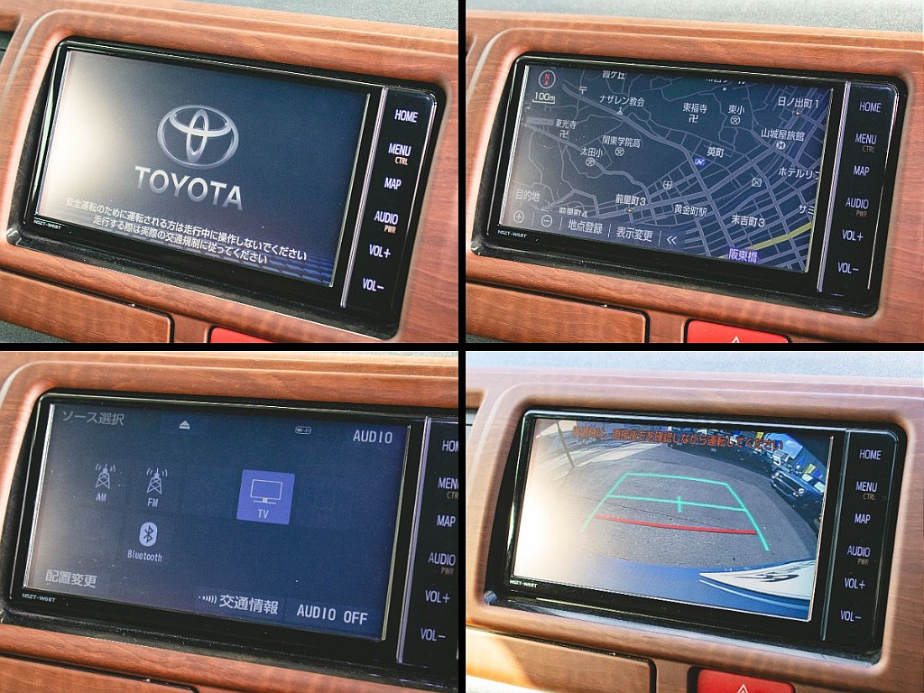 純正7インチナビを装備してます！