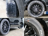 新作のDelf06アルミホイールにヨコハマパラダ18インチ装備してます！