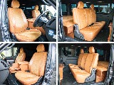 クラフトプラス製のシートカバー全席装備してます！統一感のある内装になってます！