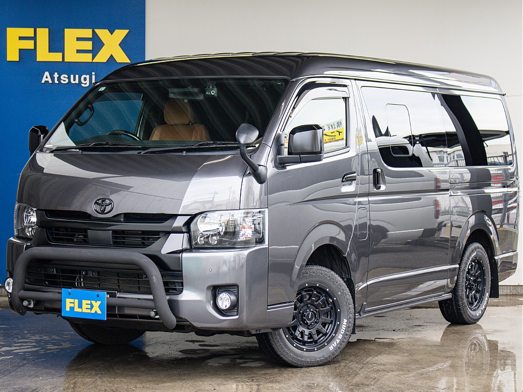 R3年式　ハイエースバン　S-GL　ダークプライムⅡ　2.7L　ガソリン4WD　ワイドボディ　オフロードカスタム！