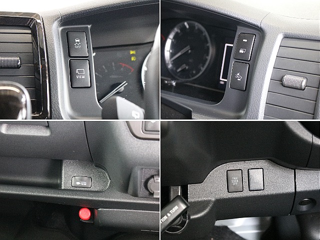 運転席周りの操作スイッチになります！
