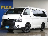 R6年式　ハイエースバン　S-GL　ダークプライムⅡ　ガソリン4WD　買取直販ワンオーナー車両　BIG-Xナビ搭載！
