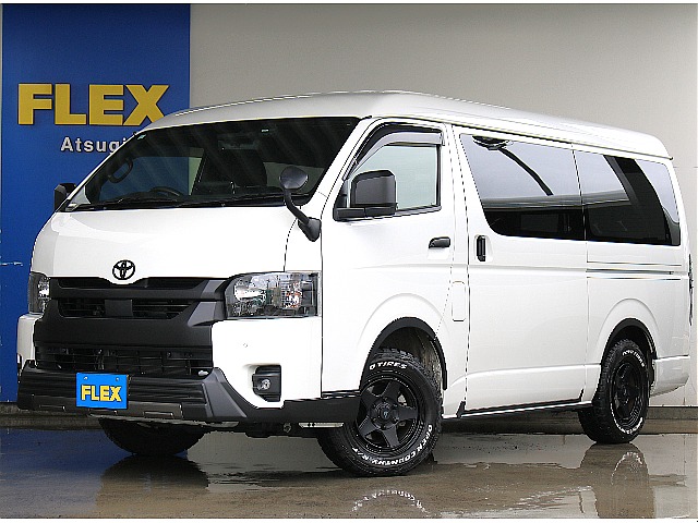 R6年式　ハイエースバン　S-GL　ダークプライムⅡ　ガソリン4WD　買取直販ワンオーナー車両　BIG-Xナビ搭載！