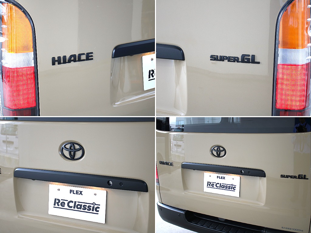 エンブレム等もすべてマッドブラック塗装してます！