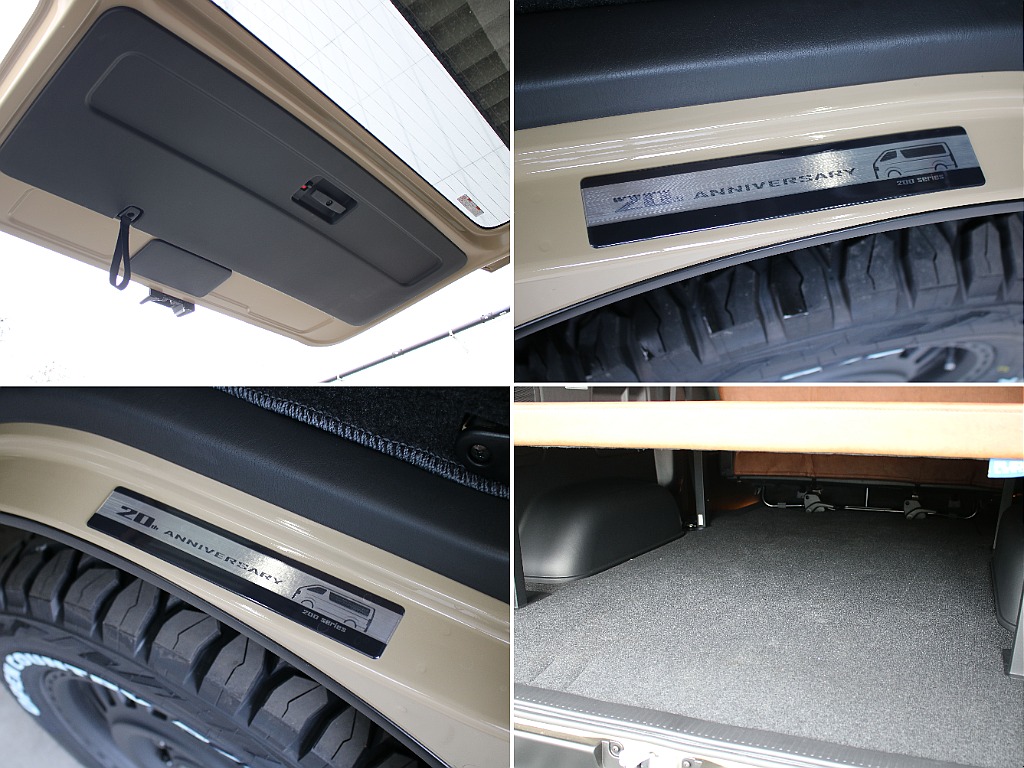 20周年限定のスカッフプレートが装備されてます！