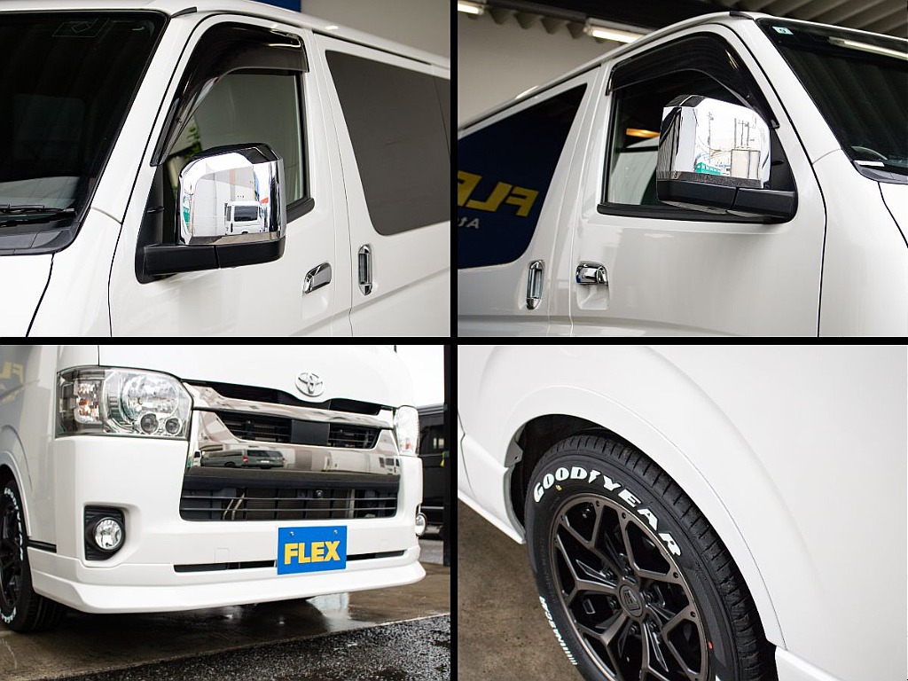 オリジナルオーバーフェンダーが装備されておりますのでルックダウン効果があります！