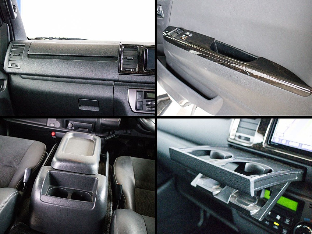 インテリアパネル、シフトノブ、ステアリングがマホガニー調となっております！